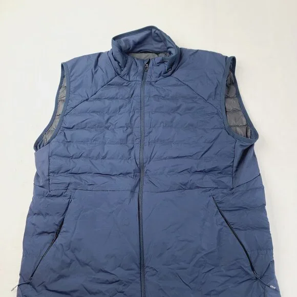 Lululemon Men's Navy Down For It Sleeveless Insulated Puffer Vest Size L - Picture 2 of 7